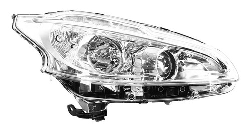 Optica Derecha Con Led Derecho Peugeot 208 13/15