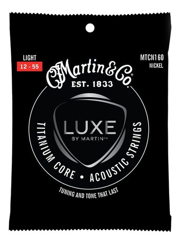 Martin Cuerda Nucleode Titanio Para Guitarra Acustica