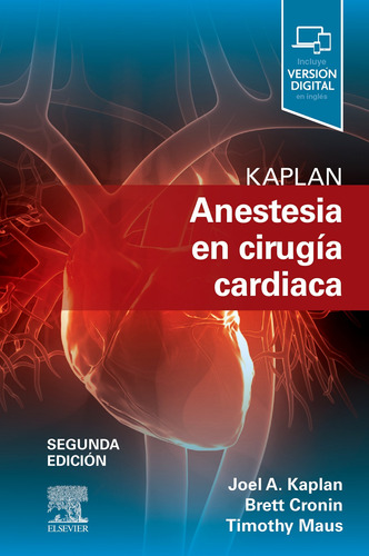 Libro Kaplan Anestesia En Cirugía Cardiaca De Kaplan Joel A