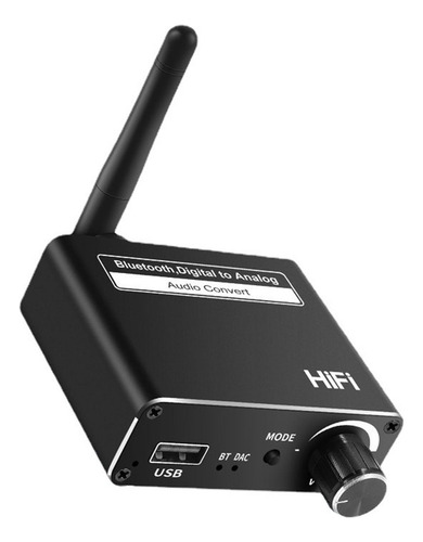 V Conversor Digital Bluetooth Usb Aux Player Coaxial