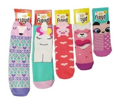 Pack X 6 Media Niño Casual 3 D Floyd A 65 T 1 (18/24)