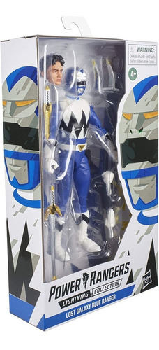 Colección Lightning de Power Rangers Lost Galaxy Blue Ranger