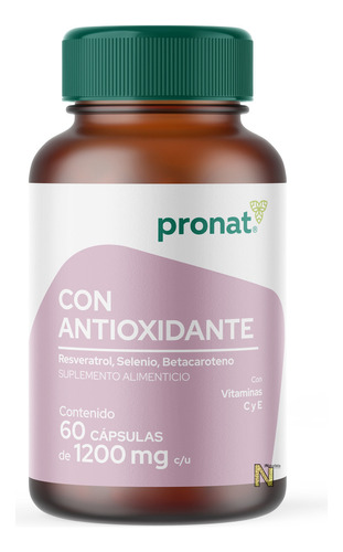  Pronat - Antioxidante Con Resveratrol (60 Caps)