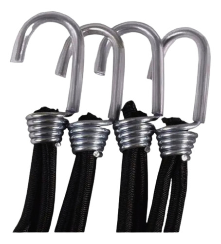 20 Extensor Elástico Fixação Com Gancho Lona 35cm/caminhão