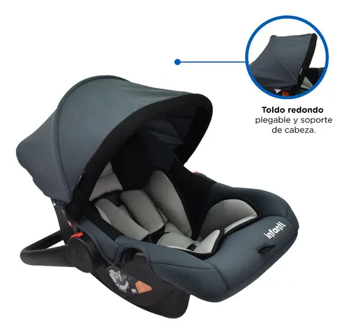 Autoasiento Infanti Portabebé Azul