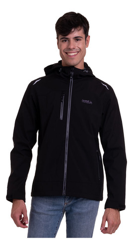 Campera Softshell Nexxt Hayes Hombre (black)