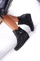 Comprar Botas Botitas Botinetas Zapatos Mujer Cuero Taco Chino 