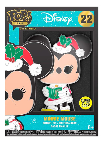 Figura De Acción Minnie Mouse Pop! Pin 22 Funko