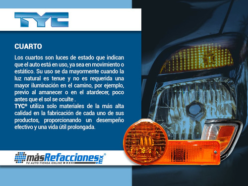 Cuarto Punta Izquierdo Ámbar Serie 3 De 1995 A 1998 Tyc