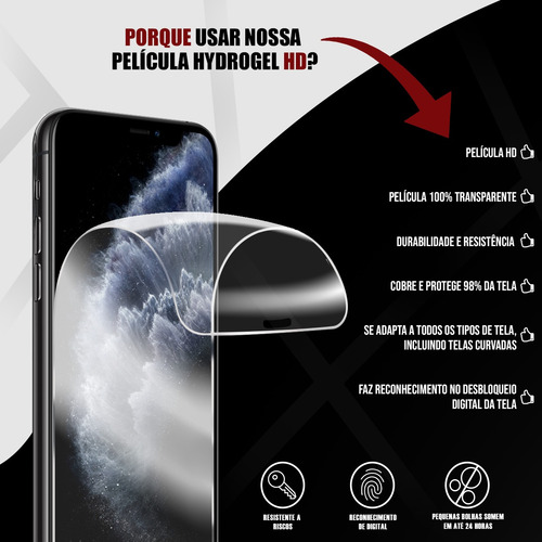 Película Hydrogel Compativel Zenfone 3 Deluxe Zs570kl