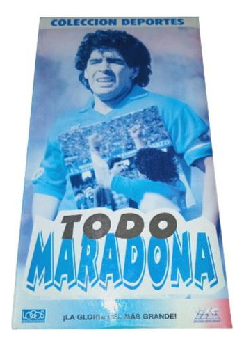 Todo Maradona!! En Vhs Clásico Original!!
