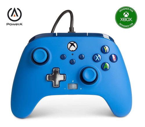 Mando Con Cable Powera Enhanced Para Xbox Series X|s - Azul