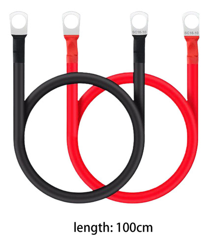 Cables De Batería Genéricos Awg De Calibre 5, Cables 100cm