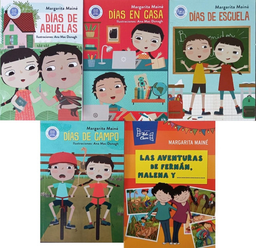 5 Libros Días Abuela Casa Escuela Campo Aventura Hola Chicos