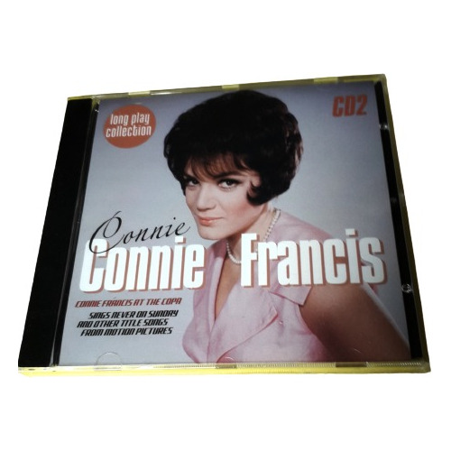 Cd Connie Francis   Long Play Collection  2  Edición Europea
