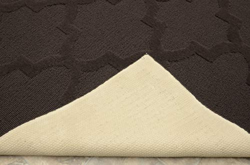 Alfombra De Área Enrejada 1,52 M X 2,13 M Mocha