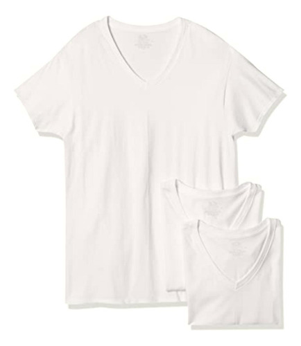 Fruit Of The Loom Jc25vm Camiseta Para Hombre, Color Blanco,