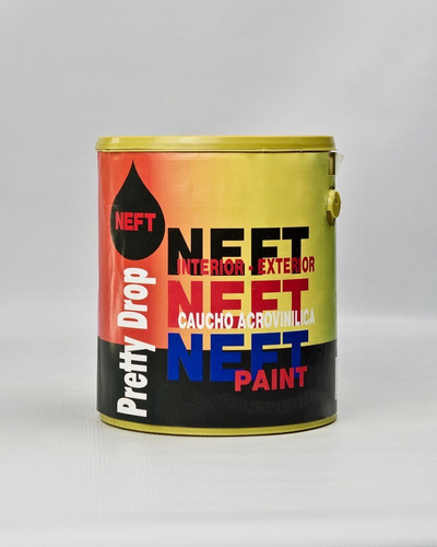 Pintura Clase A Pretty Drop Blanco Galon Marca Neft