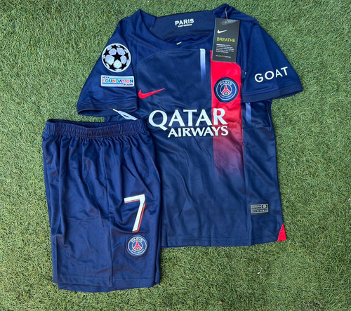 Conjunto Psg - Mbappe - Local