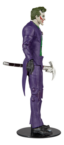 Figura De Acción Mcfarlane Toys Mortal Kombat The Joker 7