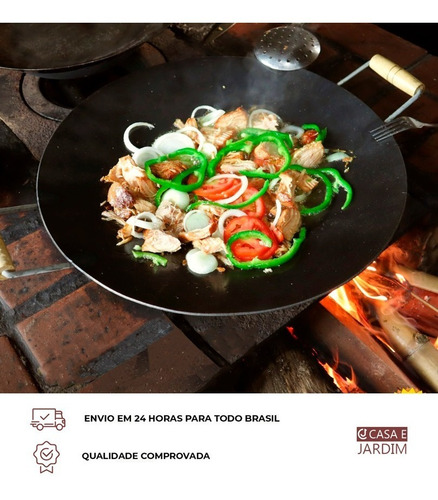 Disco De Arado Picanheira Chapa Para Macarrão 47cm Aço