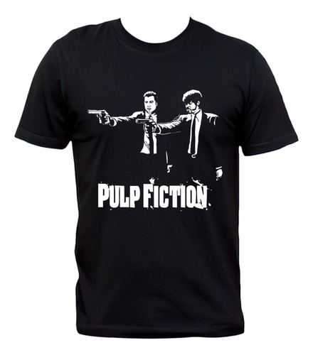 Remera Negra Pulp Fiction Vincent Y Jules Quentin Tarantino