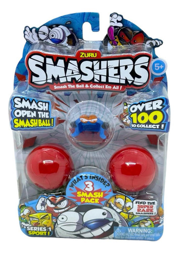 Smashers Smash Pack X3 Figuras Sorpresas Original Zuru