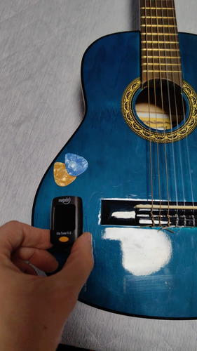Guitarra Criolla Clásica Niño (usado) Azul (Usado)