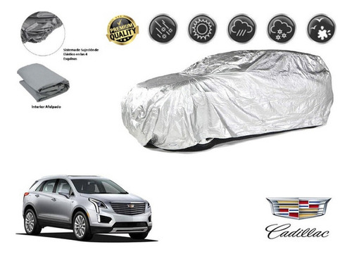 Lona Cubreauto Afelpada Premium Cadillac Xt5 2017