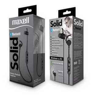 Audífonos Maxell Solid Eb-bt100 - Carbon