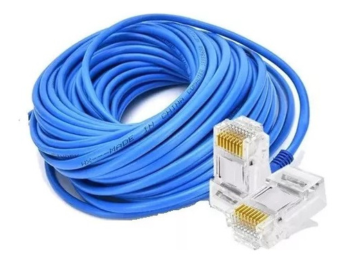 Cable Utp Rollo 50 Metros Rj45 Internet Cctv Redes