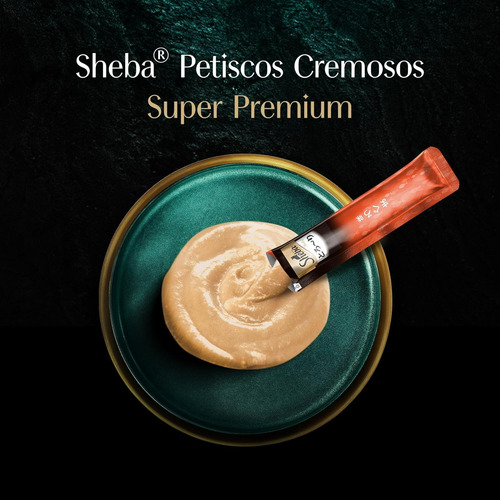 Petisco Cremoso Sheba Para Gatos Sabor Atum 48g