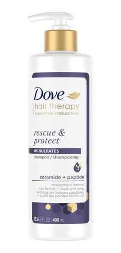 Shampoo Dove Rescue & Protect Ceramidas+peptidos (400ml)