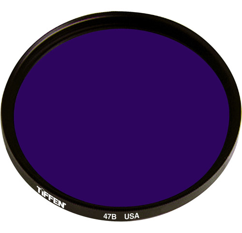 Tiffen 82mm Deep Blue #47b Color Balancing Filter