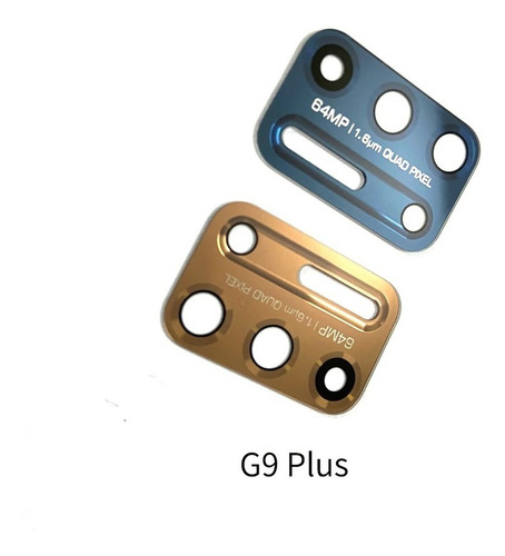 Mica De Reemplazo Motorola G9 Plus/azul Con Adhsivo/ Instore