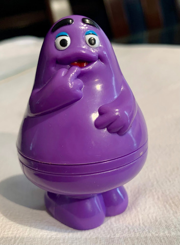 Muñeco Personaje Mc Donalds Década 90 Colección Grimace (Usado)