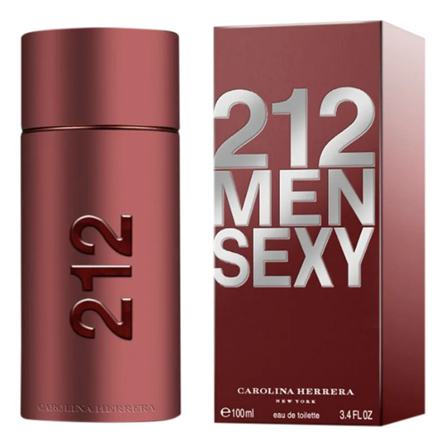 Perfume Carolina Herrera 212 Sexy Toilette Masculino 100ml