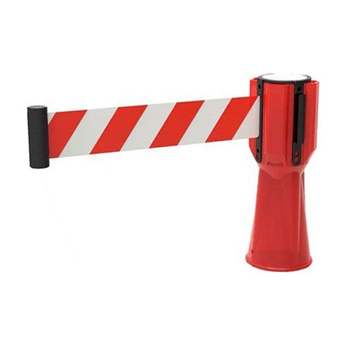 Conos Naranjos De 70 Cms + 4 Cintas Retráctiles (pack)