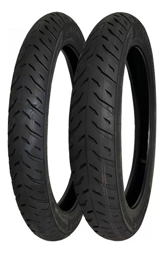 Par Pneu Biz 110 125 60/100-17 110/80-14 Tras Balão Michelin