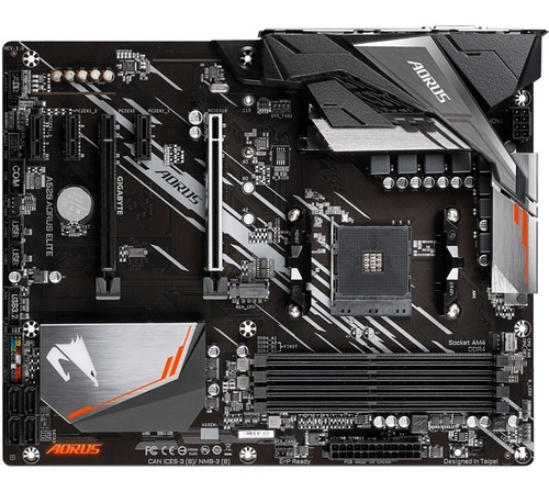 Mãe Gigabyte A520 Aorus Elite Ryzen 3gen 4gen