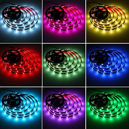 Tira De Luces Led Control Remoto Y Rgb 5050, 2 Metros, ...