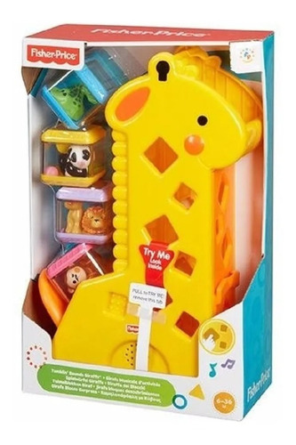 Girafa Com Blocos Surpresa- Fisher Price