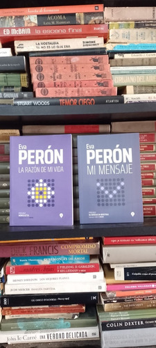 Lote X 2 Mi Mensaje + La Razón De Mi Vida - Eva Perón Nuevos