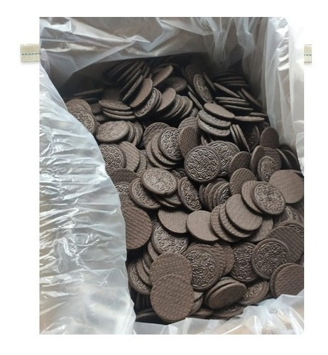 Imagen 2 de 2 de Caja 9 Kilos Galleta Oreo Sin Relleno Reposteria