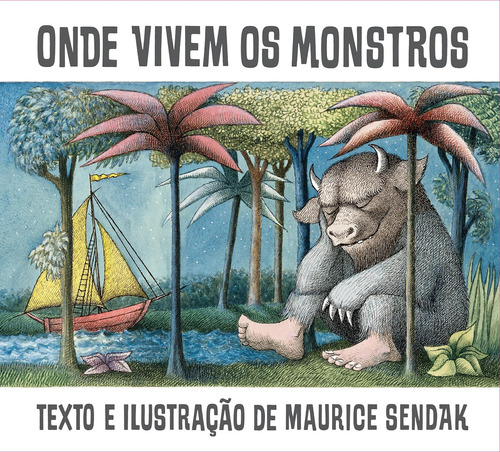 Onde vivem os monstros, de Maurice Sendak. Editora COMPANHIA DAS LETRINHAS, capa dura em português, 2023