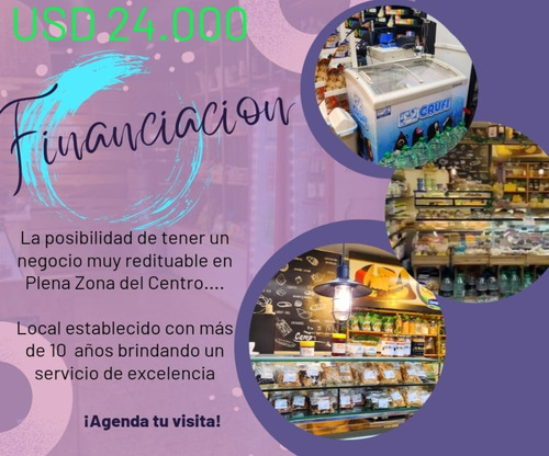 Vendo Llave De Local Minimarket / Autoservice - Zona Centro - Doy Facilidades De Pago ! !