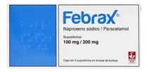 Comprar Febrax Naproxeno Paracetamol Supositorios 100 Mg 200 Mg C\u002F5