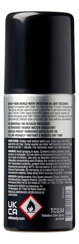 Red By Kiss Spray Temporal Tinte Cabello Red By Kiss 1.5oz
