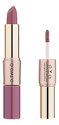 Lápiz Labial Delineador De Labios T 2 En 1, Brillo De Labios