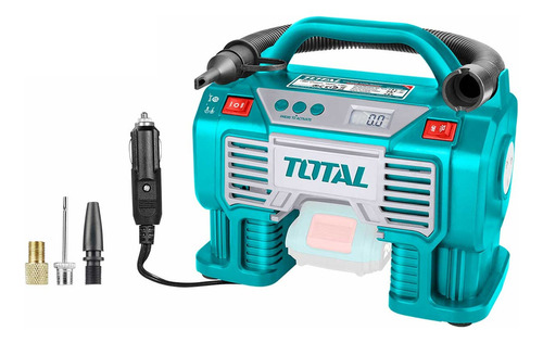 Compresor Inalambrico Total Tacli2002 20v 160psi Auto Moto